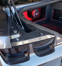 Load image into Gallery viewer, 2010-2015 CHEVY CAMARO CARBON FIBER DECKLID INTERIOR COVERS (PAIR)