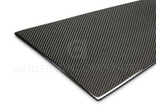 Load image into Gallery viewer, 2015 - 2020 Mustang Carbon Fiber Type-Flat Side Window Louvers (Pair)