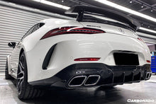 Load image into Gallery viewer, 2019-2023 Mercedes Benz AMG GT63/S 4Door Coupe X290 OEM Style Carbon Fiber Rear Canards - Carbonado Aero