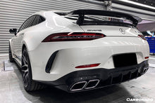 Load image into Gallery viewer, 2019-2023 Mercedes Benz AMG GT63/S 4Door Coupe X290 OEM Style Carbon Fiber Rear Canards - Carbonado Aero