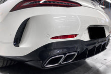 Load image into Gallery viewer, 2019-2023 Mercedes Benz AMG GT63/S 4Door Coupe X290 OEM Style Carbon Fiber Rear Canards - Carbonado