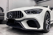 Load image into Gallery viewer, 2019-2023 Mercedes Benz AMG GT63/S 4Door Coupe X290 OEM Style Carbon Fiber Middle Front Lip - Carbonado Aero