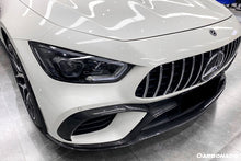 Load image into Gallery viewer, 2019-2023 Mercedes Benz AMG GT63/S 4Door Coupe X290 OEM Style Carbon Fiber Middle Front Lip - Carbonado Aero