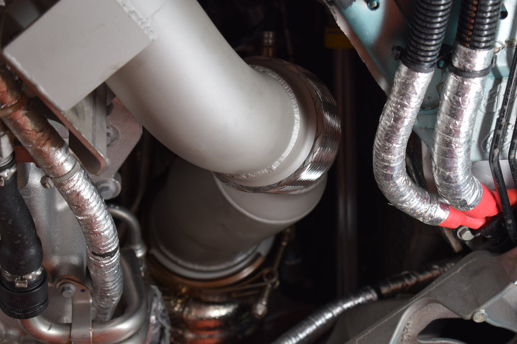 QuickSilver Aston Martin V12 Vanquish 'Race' Catalysts and OPF Delete Downpipes 2025+
