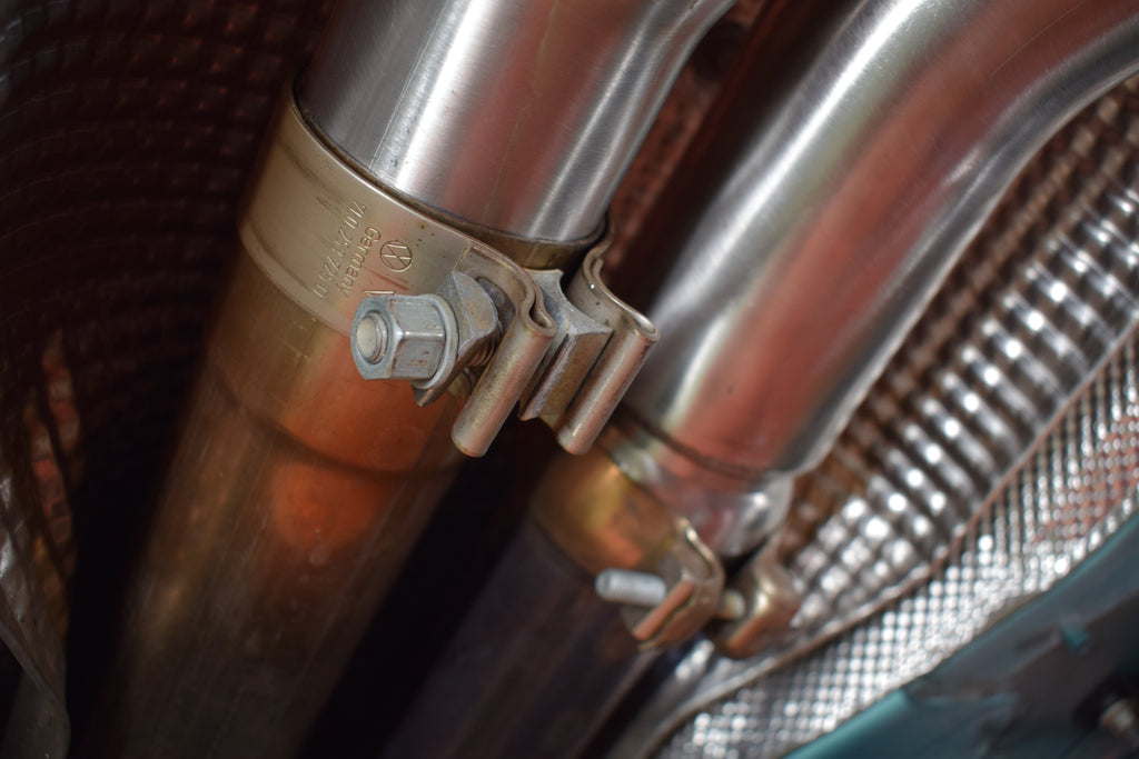 QuickSilver Aston Martin V12 Vanquish 'Race' Catalysts and OPF Delete Downpipes 2025+