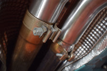 Load image into Gallery viewer, QuickSilver Aston Martin V12 Vanquish 'Race' Catalysts and OPF Delete Downpipes 2025+