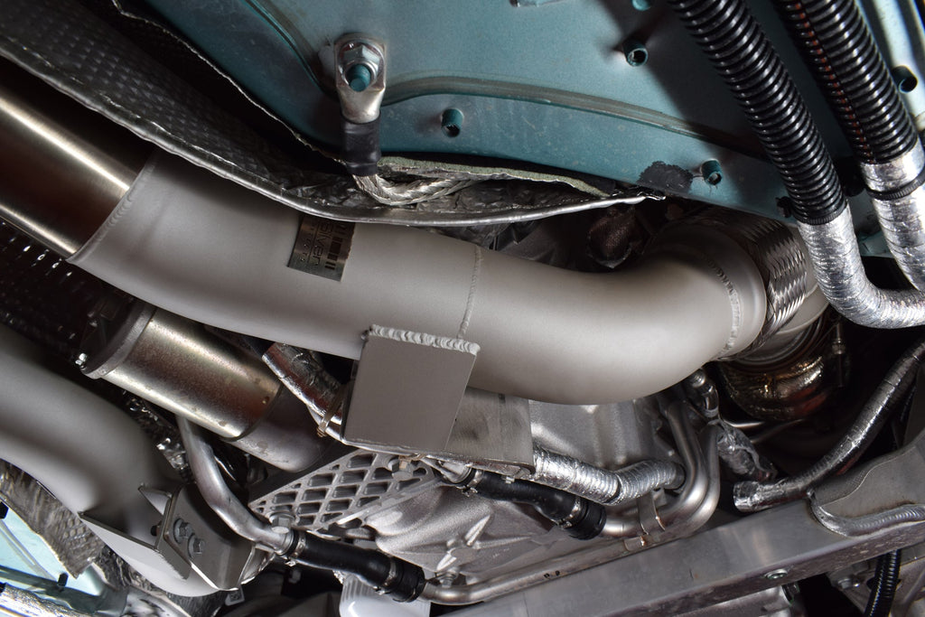QuickSilver Aston Martin V12 Vanquish 'Race' Catalysts and OPF Delete Downpipes 2025+
