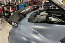 Load image into Gallery viewer, 2016-2025 Audi R8 GEN2 Coupe ONLY GT Style DRY Carbon Fiber Trunk Wing with Base and Aluminum Legs - Carbonado