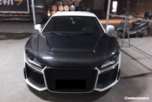Load image into Gallery viewer, 2006-2015 Audi R8 Coupe   Spyder P Style Carbon Fiber Hood