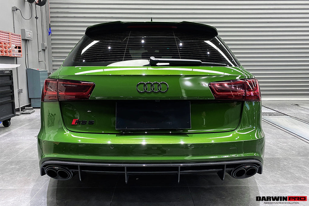 2013-2018 Audi RS6 Avant Carbon Fiber Rear Lip