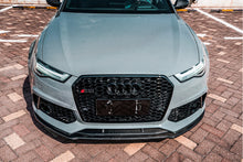 Load image into Gallery viewer, 2013-2018 Audi RS6 Avant Carbon Fiber Carbon Fiber Front Lip