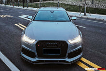 Load image into Gallery viewer, 2013-2018 Audi RS6 Avant Carbon Fiber Carbon Fiber Front Lip