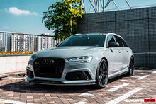 Load image into Gallery viewer, 2013-2018 Audi RS6 Avant Carbon Fiber Carbon Fiber Front Lip
