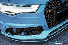 Load image into Gallery viewer, 2013-2018 Audi RS6 Avant Carbon Fiber Carbon Fiber Front Lip