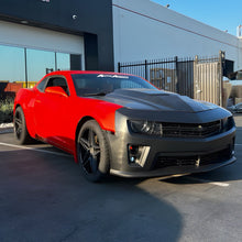 Load image into Gallery viewer, 2010-2013 Chevy Camaro ZL1 Package Front Bumper Conversion Full Kit Flat BLK
