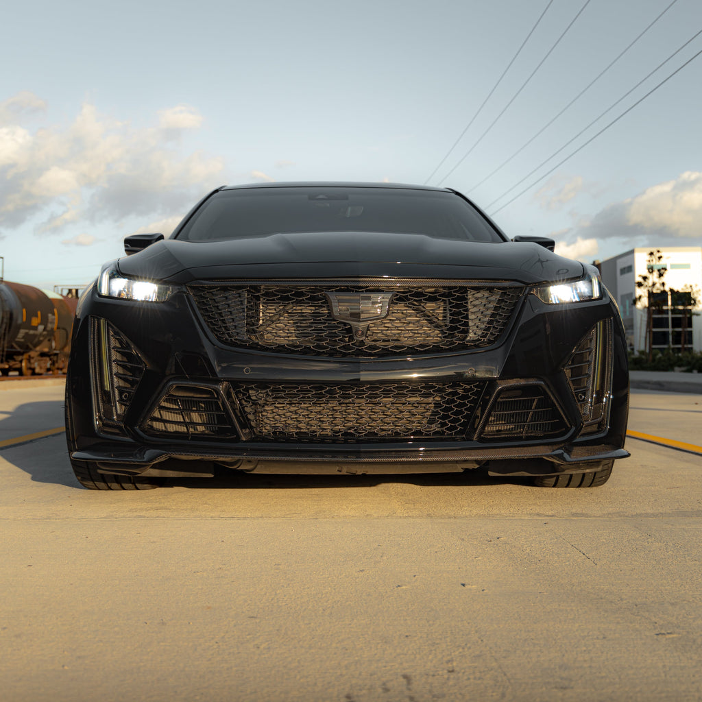 2022-2025 Cadillac CT5-V Blackwing Gloss Carbon Fiber Front Chin