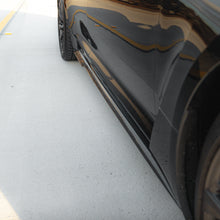 Load image into Gallery viewer, 2022-2025 Cadillac CT5-V Blackwing Type-ST Gloss Carbon Fiber Side Rocker Panel Extensions