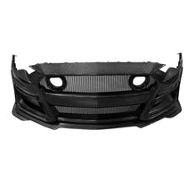 Load image into Gallery viewer, PRE-ORDER 2018-2023 Ford Mustang GT500/Mach1 Combo Double Sided Full Carbon Fiber Track Package Front Bumper Conversion