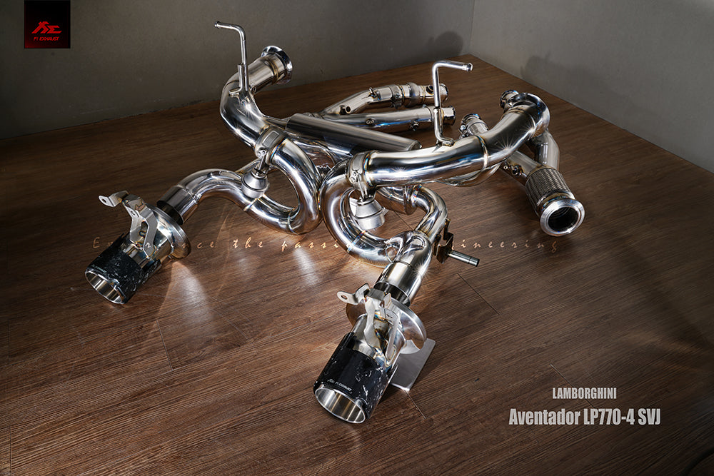 Valvetronic Exhaust System for Lamborghini Aventador SVJ LP770-4 | 2018-2021