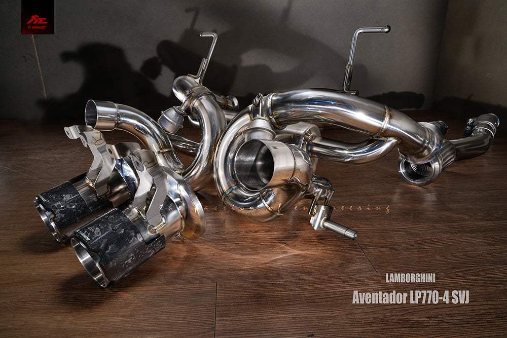 Valvetronic Exhaust System for Lamborghini Aventador SVJ LP770-4 | 2018-2021