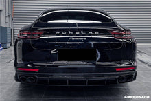 Load image into Gallery viewer, 2017-2023 Porsche Panamera 971 4S/4/GTS OD Style Carbon Fiber Rear Lip - Carbonado Aero