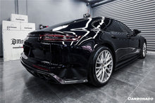 Load image into Gallery viewer, 2017-2023 Porsche Panamera 971 4S/4/GTS OD Style Carbon Fiber Rear Lip - Carbonado Aero