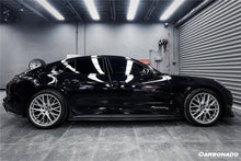 Load image into Gallery viewer, 2017-2023 Porsche Panamera 971 4S/4/GTS OD Style DRY Carbon Fiber Side Skirts - Carbonado Aero