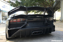 Load image into Gallery viewer, 2011-2021 Lamborghini Aventador LP700 LP740 Coupe/Roadster DC Style Carbon Fiber Trunck Spolier - Carbonado Aero