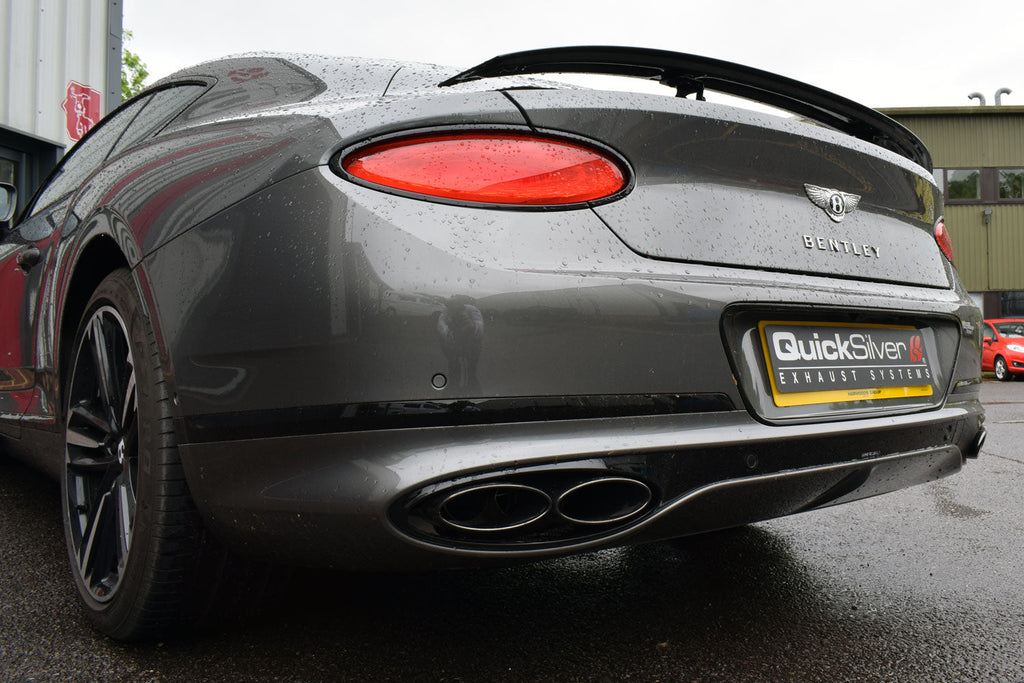QuickSilver Bentley Continental GT V8 Sport Exhaust with Sound Architect 2019-2024