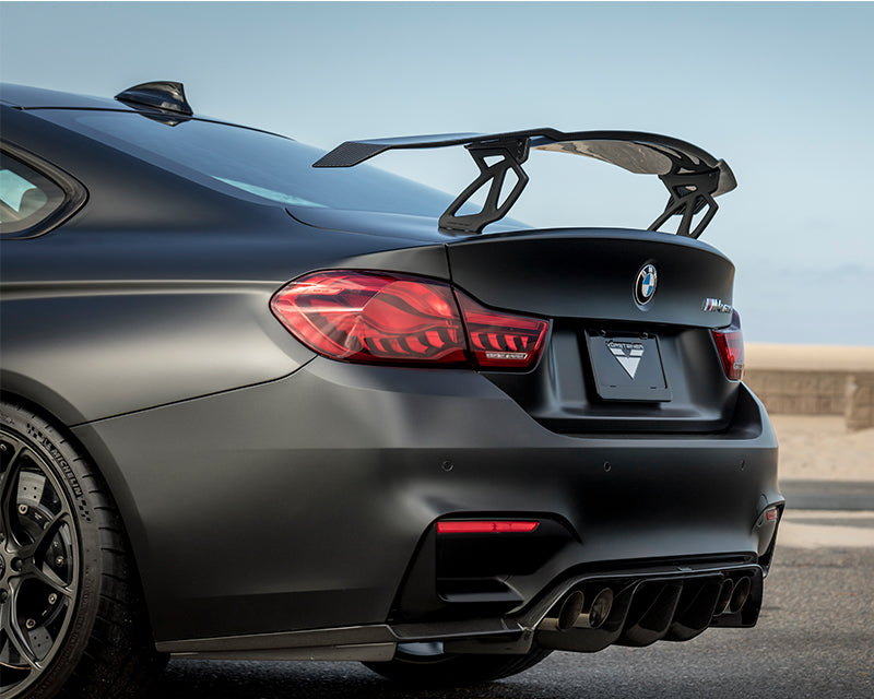 Vorsteiner V-RS GTS-V Aero Wing Blade Carbon Fiber Pre-preg 2X2 Glossy BMW M4 2015-2020