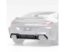 Load image into Gallery viewer, Vorsteiner VRS Aero Glossy Carbon Fiber PP 2x2 Rear Diffuser BMW M8 2020-2023