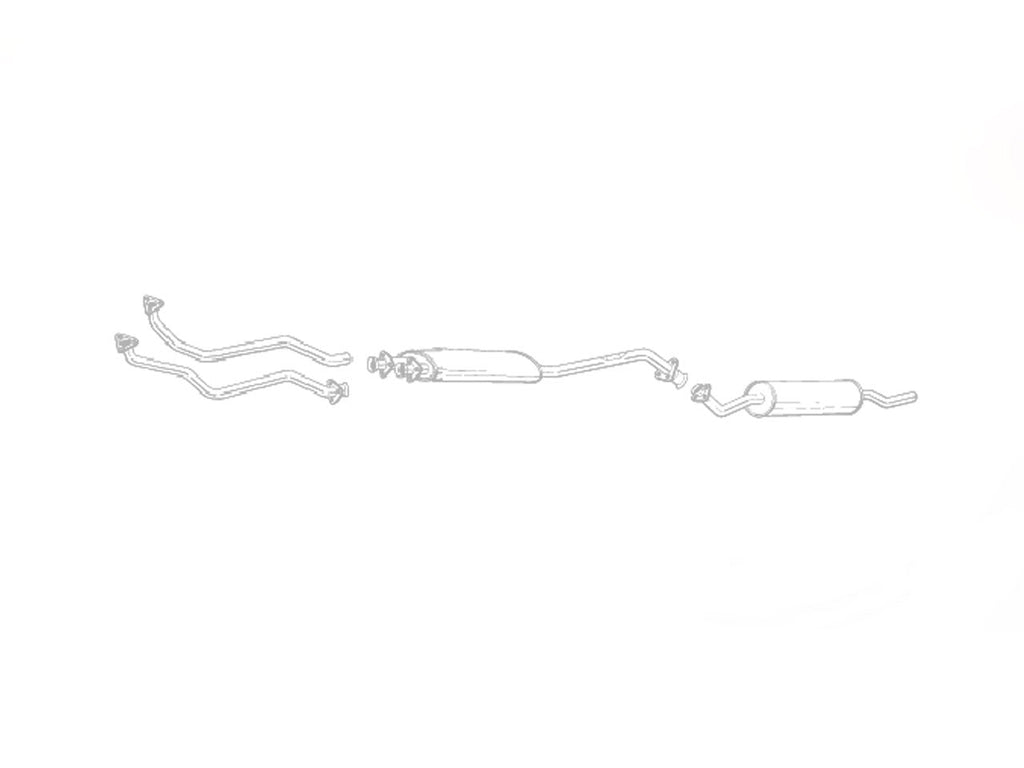 QuickSilver BMW 323i E21 RHD & LHD Stainless Steel Exhaust 1977-1982