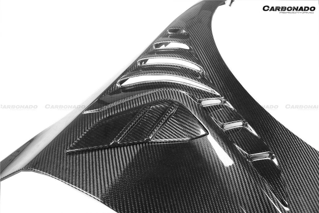 2021-UP BMW M3 G80/G81 M4 G82/G83 CSL Style DRY Carbon Fiber Fender - Carbonado Aero