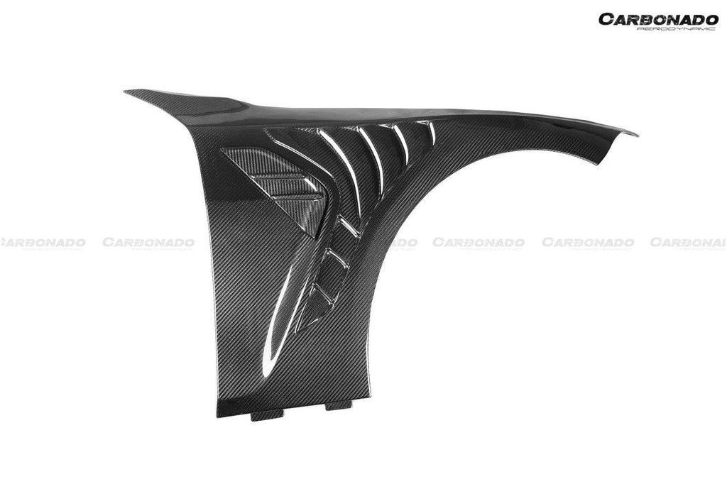 2021-UP BMW M3 G80/G81 M4 G82/G83 CSL Style DRY Carbon Fiber Fender - Carbonado Aero