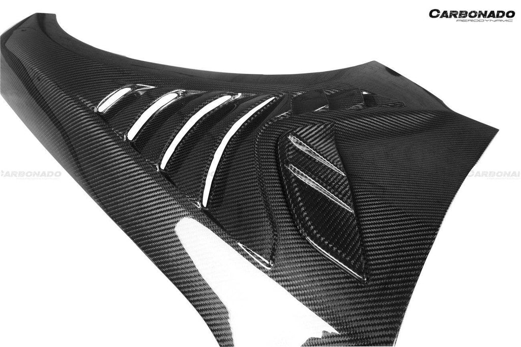 2021-UP BMW M3 G80/G81 M4 G82/G83 CSL Style DRY Carbon Fiber Fender - Carbonado Aero