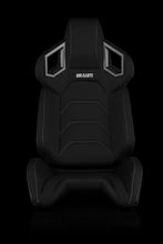Load image into Gallery viewer, Universal BRAUM ALPHA-X SERIES RACING SEATS (BLACK CLOTH) – PAIR