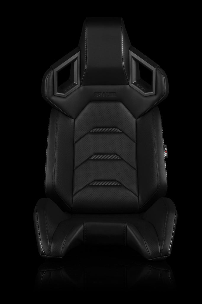 Universal BRAUM ALPHA-X SERIES RACING SEATS (BLACK) – PAIR