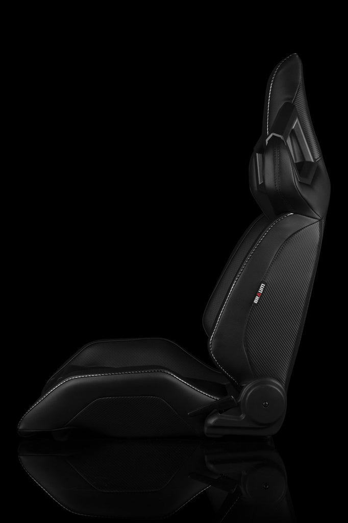 Universal BRAUM ALPHA-X SERIES RACING SEATS (BLACK) – PAIR
