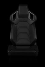 Load image into Gallery viewer, Universal BRAUM ALPHA-X SERIES RACING SEATS (BLACK STITCHING | LOW BASE VERSION) – PAIR