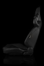 Load image into Gallery viewer, Universal BRAUM ALPHA-X SERIES RACING SEATS (BLACK STITCHING | LOW BASE VERSION) – PAIR