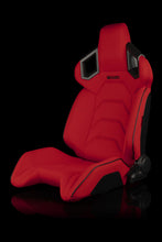 Load image into Gallery viewer, Universal BRAUM ALPHA-X SERIES RACING SEATS (RED CLOTH) – PAIR