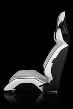 Load image into Gallery viewer, Universal BRAUM ALPHA-X SERIES RACING SEATS (WHITE &amp; BLACK) – PAIR