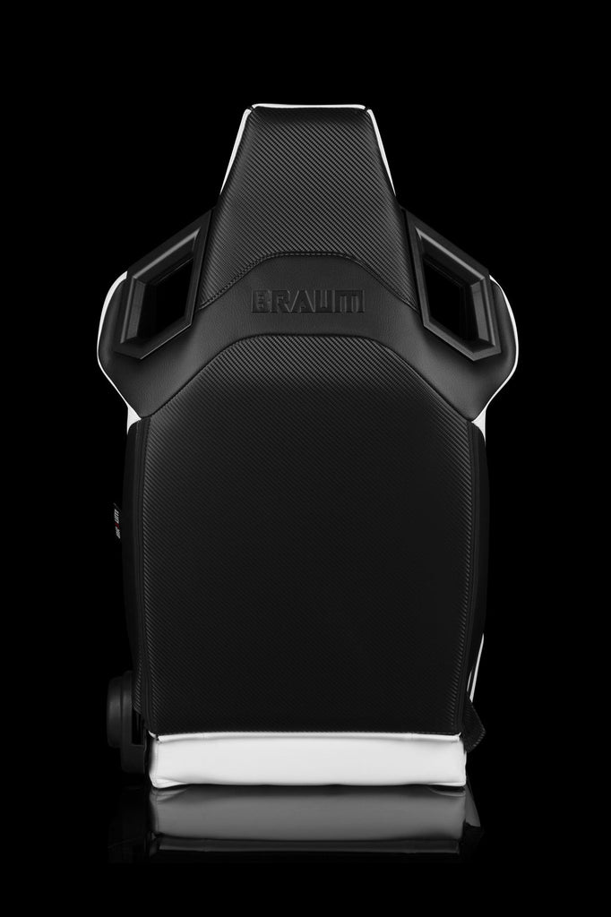 Universal BRAUM ALPHA-X SERIES RACING SEATS (WHITE & BLACK) – PAIR