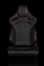 Load image into Gallery viewer, Universal BRAUM ORUE SERIES RACING SEATS (DIAMOND ED. | RED STITCHING) – PAIR