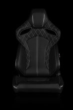 Load image into Gallery viewer, Universal BRAUM ORUE SERIES RACING SEATS (DIAMOND ED. | WHITE STITCHING) – PAIR