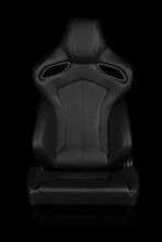 Load image into Gallery viewer, Universal BRAUM ORUE SERIES RACING SEATS (BLACK LEATHERETTE) – PAIR