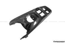 Load image into Gallery viewer, 2015-2020 Ferrari 488 GTB/Spyder Dry Carbon Fiber Bridge Support &amp; Windows Switches Panel - Carbonado Aero