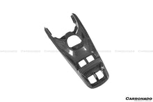 Load image into Gallery viewer, 2015-2020 Ferrari 488 GTB/Spyder Dry Carbon Fiber Bridge Support &amp; Windows Switches Panel - Carbonado Aero