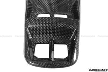 Load image into Gallery viewer, 2015-2020 Ferrari 488 GTB/Spyder Dry Carbon Fiber Bridge Support &amp; Windows Switches Panel - Carbonado Aero