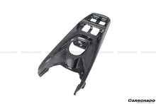 Load image into Gallery viewer, 2015-2020 Ferrari 488 GTB/Spyder Dry Carbon Fiber Bridge Support &amp; Windows Switches Panel - Carbonado Aero